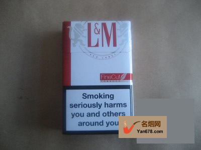 LM(GCC免税版)精切红香烟价格表图