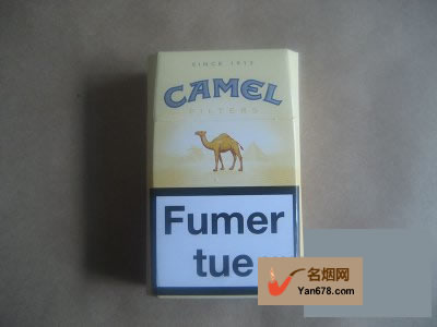骆驼(八角黄)法国免税版香烟价格表图