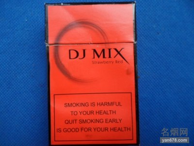 DJ Mix(Strawberry Red)香烟价格表图