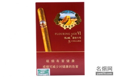 长城(盛世6号)香烟价格表图
