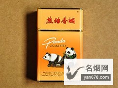 熊猫(硬5盒时代版出口)香烟价格表图