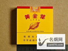 黄金叶(十支装大金圆)宽版两盒套装香烟价格表图
